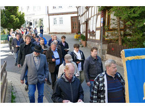 Bittprozession an Christi Himmelfahrt (Foto: Karl-Franz Thiede)